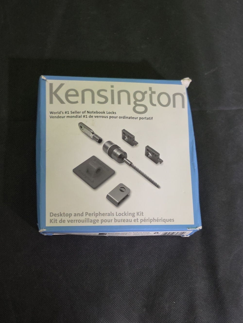 Desktop and Peripherals Locking Kit - Gray
